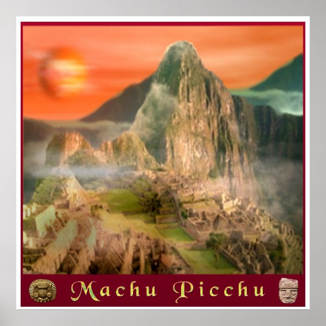 Affiche de Machu picchu (Devant)