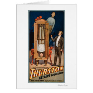 Affiche de magie de successeur de Thurston Kellar