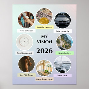 Affiche de manifestation moderne 2026 Aesthétiqu