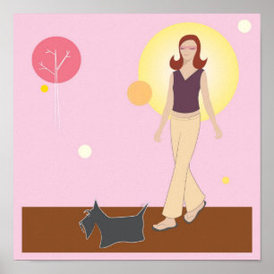 Affiche de marche Scottie Gal
