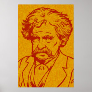 Affiche de Mark Twain