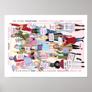 Affiche de mars des femmes