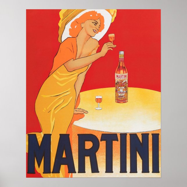 affiche de martini (Devant)
