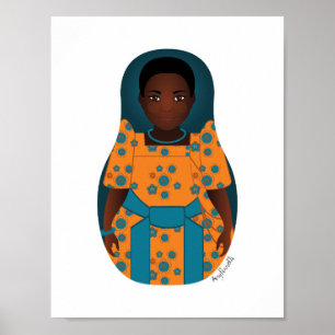 Affiche de Matryoshka ougandaise