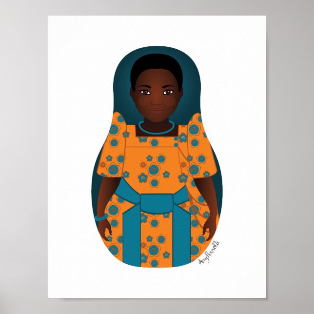 Affiche de Matryoshka ougandaise (Devant)