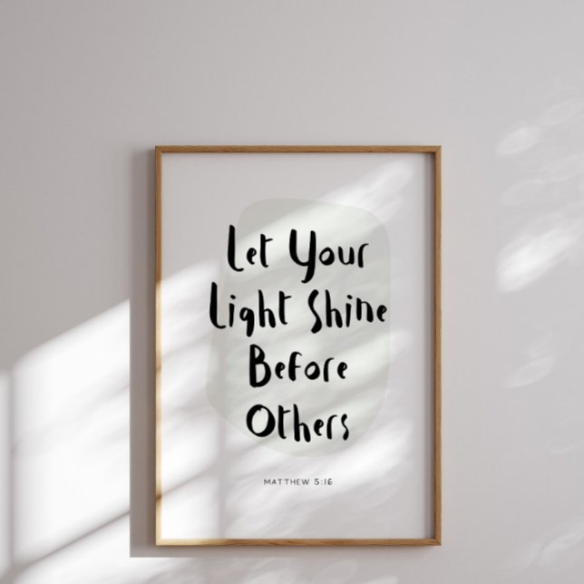 Affiche de Matthieu 5:16 (Créateur téléchargé)