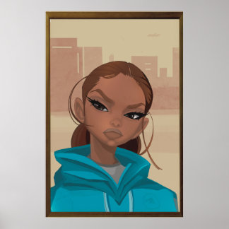 Affiche de mauvaise fille