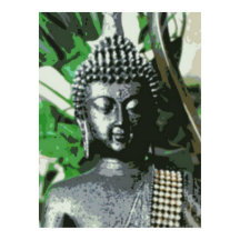 Affiche de méditation Bouddha paisible – Zen centr