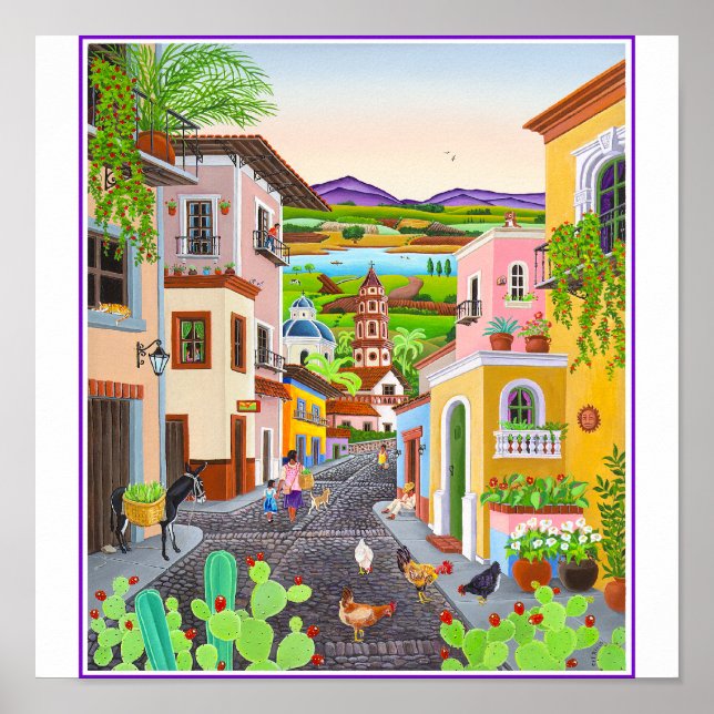 Affiche de Mi Pueblito (Devant)