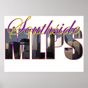 affiche de minneapolis côté sud