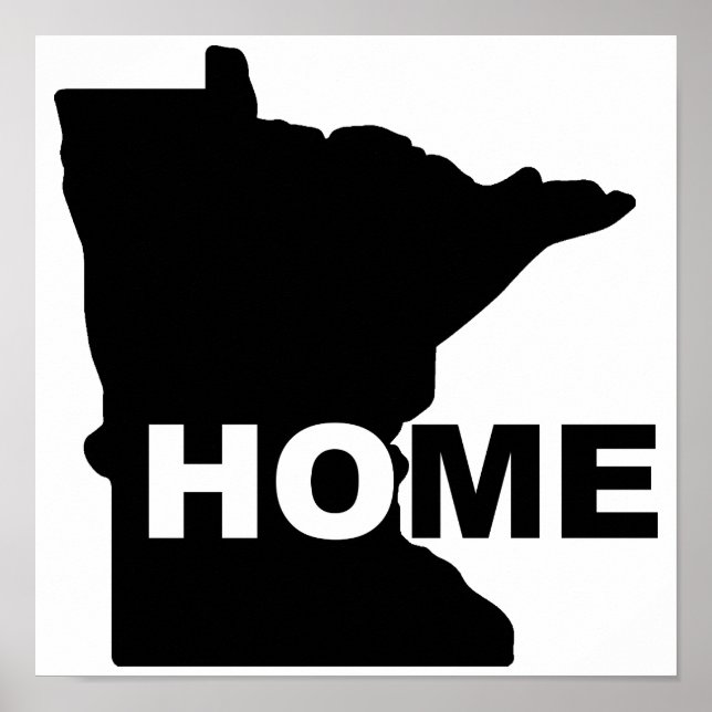 Affiche de Minnesota, maison loin de l'État (Devant)