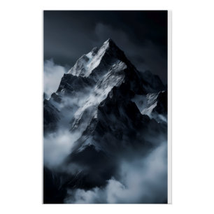 Affiche de montagnes d'art mural pour votre salon