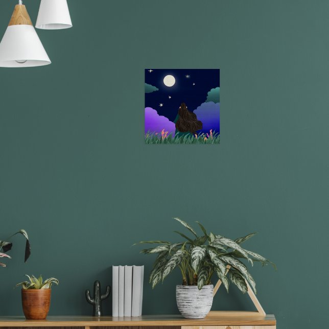Affiche de Moonlit Dreamer Girl (Salon 1)