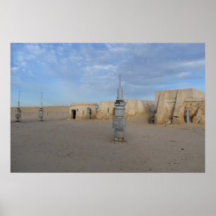 Affiche de Mos Espa sur la planète Tatooine