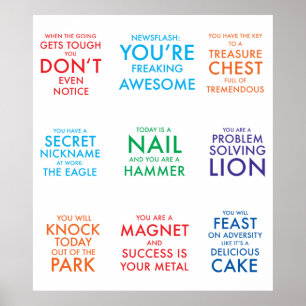 Affiche de motivation