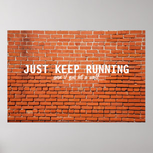 Affiche de motivation courante