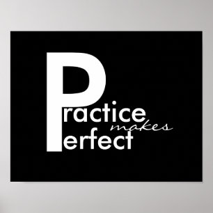 affiche de motivation noir et blanc moderne audaci