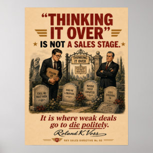 Affiche de motivation pour le suivi des ventes R