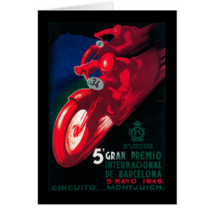 Affiche de moto de Premio Internat'l de mamie 5