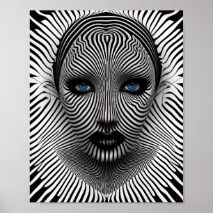 Affiche de mouvement Illusoire