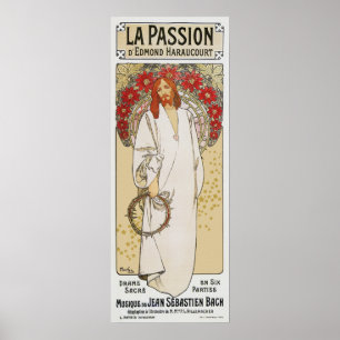 Affiche de Mucha : Passion de La la passion du