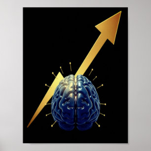 Affiche de mur de réussite – Art mural motivationn