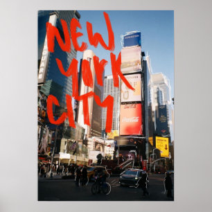 affiche de new york city, nyc skyline art, manhatt