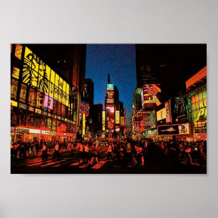 Affiche de New York City (Times Square)