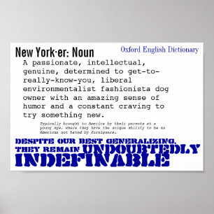 Affiche de Newyorkais