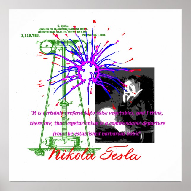 Affiche de Nikola Tesla (Devant)