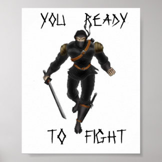 affiche de ninja