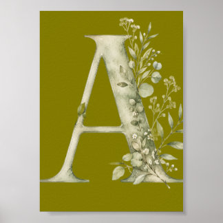 Affiche de nurserie alphabétique