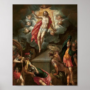 Affiche De Pâques La Résurrection De Jésus