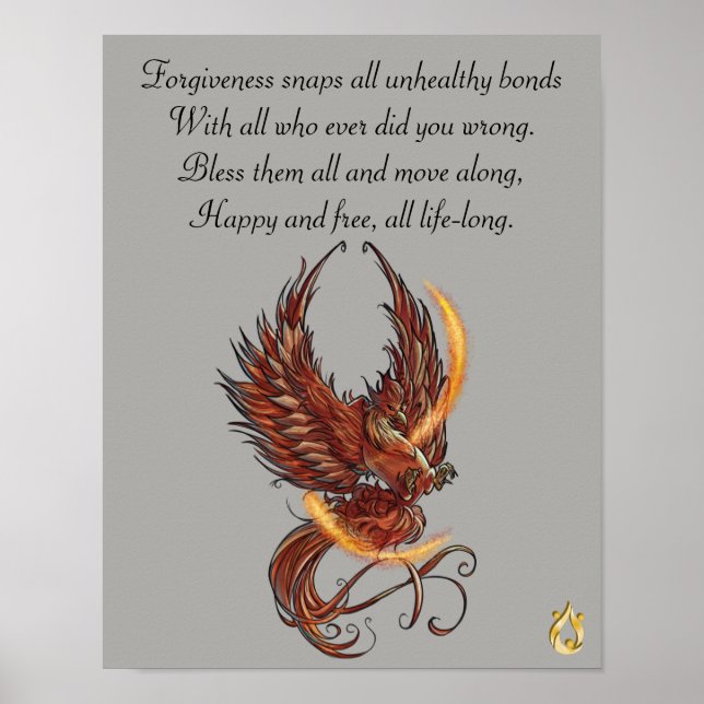 Affiche de pardon aux oiseaux de Phoenix (Devant)