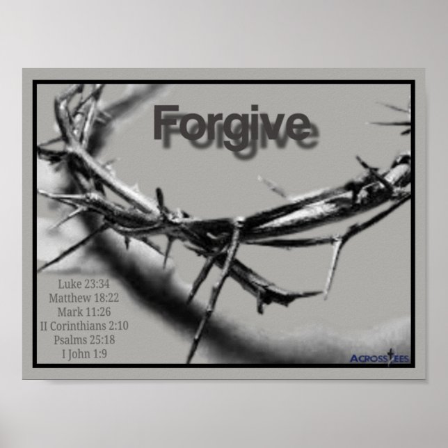 Affiche de pardonner (Devant)