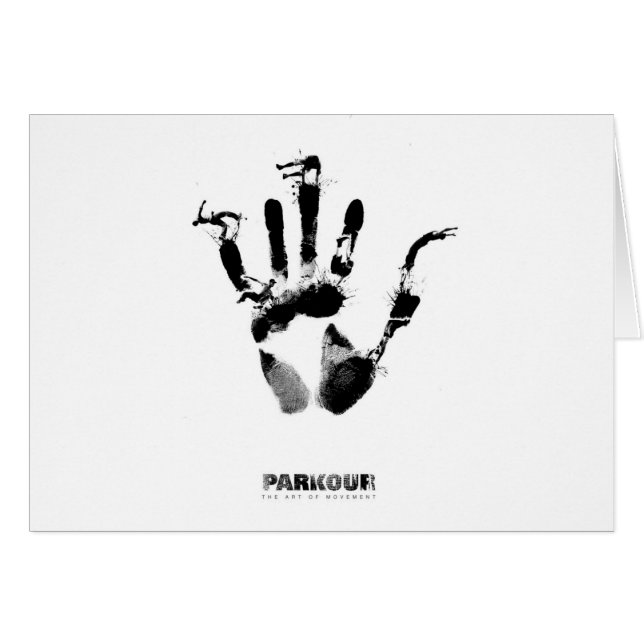 Affiche de Parkour (Devant horizontal)
