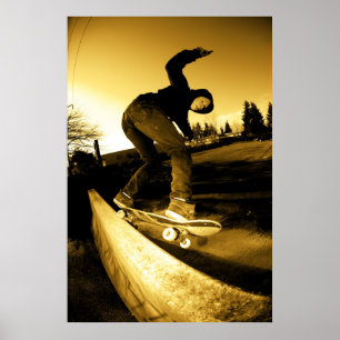 Affiche de patinage