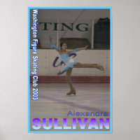 affiche de patinage sullivan