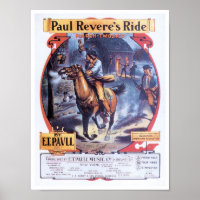 Affiche de Paul Revere's Ride
