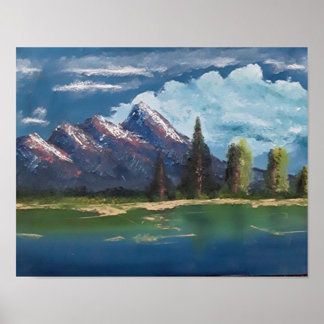 Affiche de paysage (Devant)