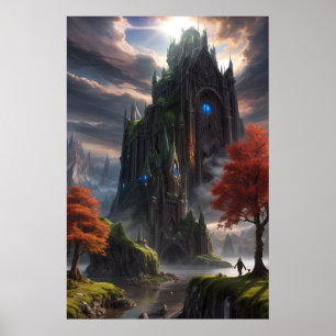 Affiche de paysage Imaginaire
