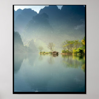 Affiche de paysage naturel