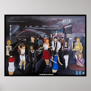 Affiche de peinture sans contrôle par Alfred Fox