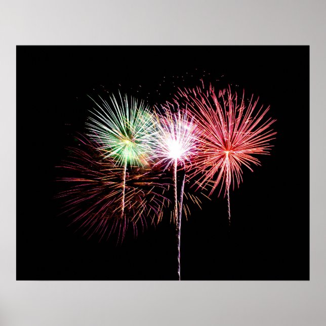 Affiche de photos Fireworks (Devant)