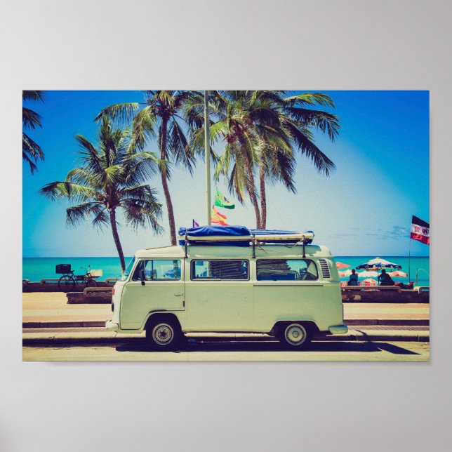 Affiche de plage (Devant)