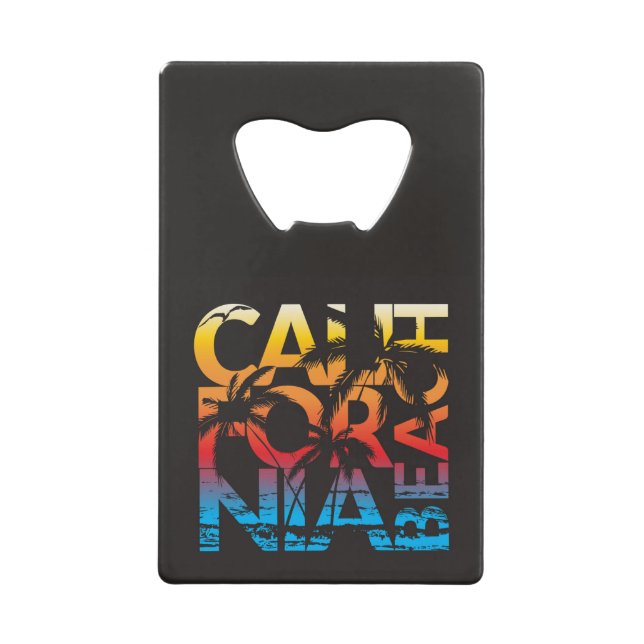 Affiche de plage de la Californie (Devant)