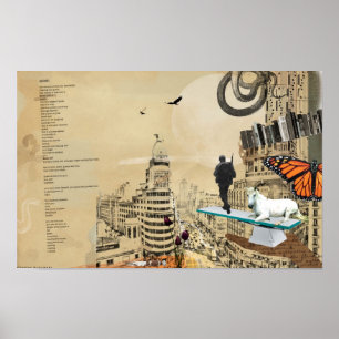 Affiche de poème de Bukowski