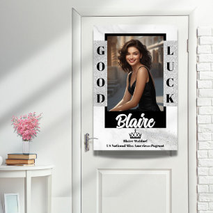Affiche de porte de concours Marble Glitter Glam p
