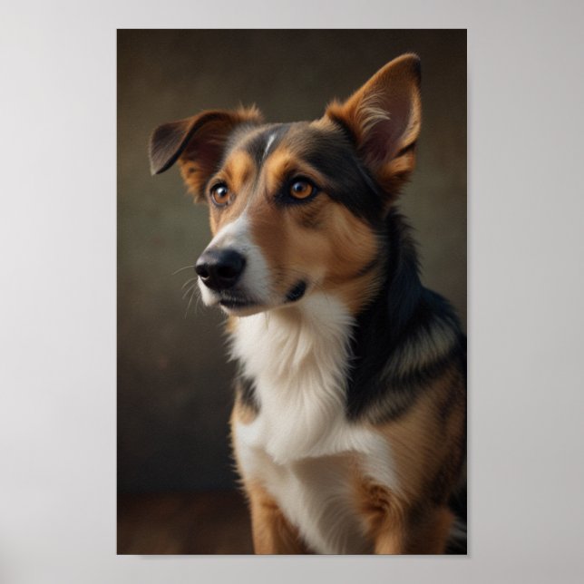 Affiche de portrait de compagnie personnalisée (Devant)