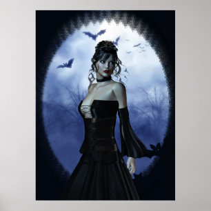 Affiche de princesse vampire